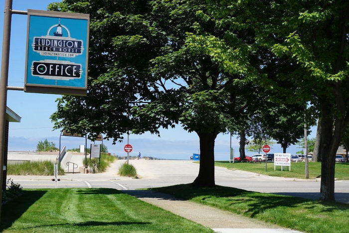 Ludington Beach House (Millers Lakeside Resort) - From Website (newer photo)